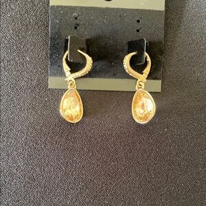 Givenchy Rose Gold Drop Earrings